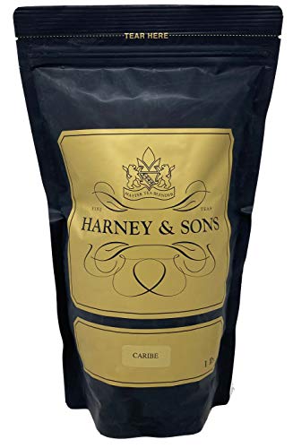 Loose Tea 1Lb. Bags - Flavored Black & Green Tea, Caribe