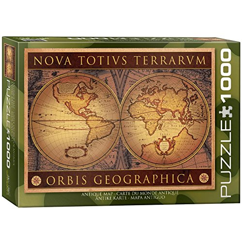 Antique Map 1000 pc 14x10 inches Box, Puzzle