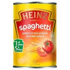 Heinz Spaghetti in Tomato Sauce 14.1oz (400g)