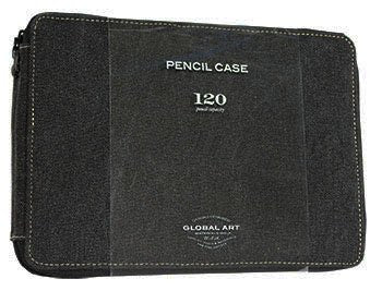 Canvas Pencil Case 120-color Black