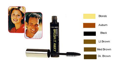 Renoir Brush It Away .25 oz Instant Hairline Touch-Up, Medium Brown