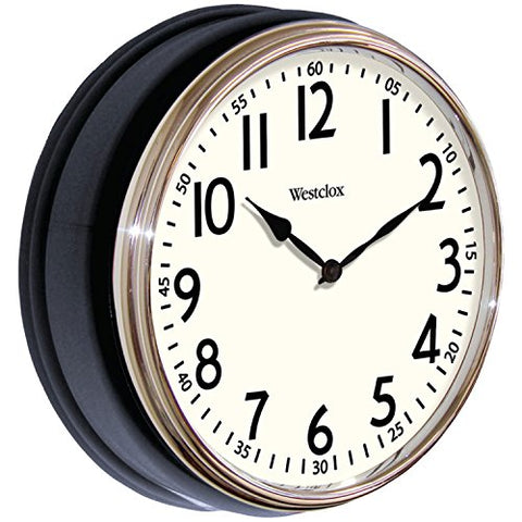 Classic Retro 12" Extra Thick Round Wall Clock