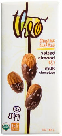 Classic Bar 3 oz - Salted Almond 45% Milk Chocolate