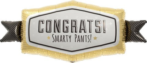 33" Congrats Smarty Pants Helium Shape