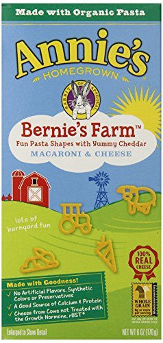Annie's Pasta, Bernie's Farm, 6 Ounce Box (Pack of 12)