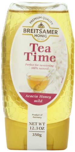 Breitsamer Acacia Tea Time Squeeze Honey, 12.35 oz
