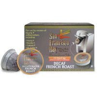 San Francisco Bay Gourmet Coffee OneCup Decaf French Roast 12 Count