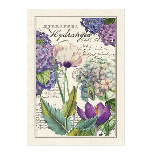 Hydrangea, Kitchen Towel