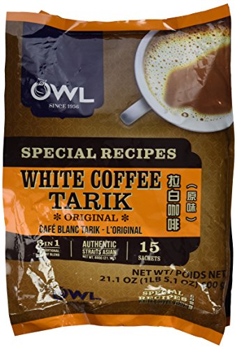 Owl 3 in 1 White Coffee Tarik Mix 600g (15 sachets)