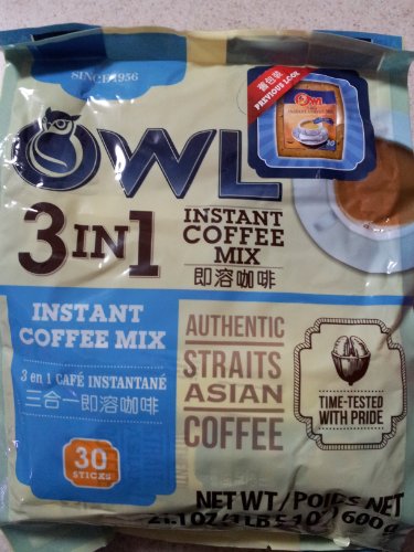 Owl 3 in 1 Instant Coffee Mix 600g (30 sachets)