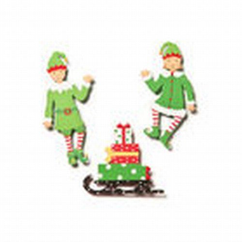 Embellish Your Story Elf Friend Magnets Set of 3 Asst.