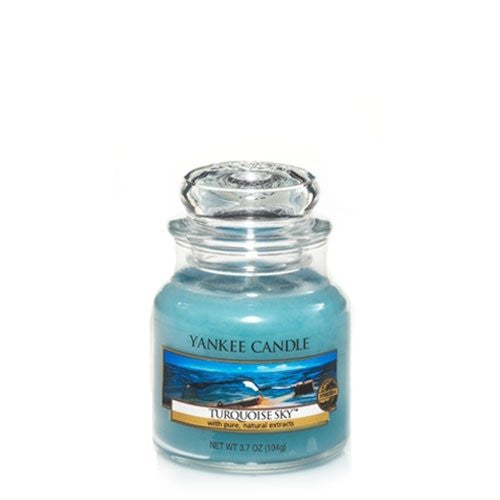 Yankee Candle Small Jar Turquoise Sky 3.7 oz *NEW*