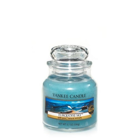 Yankee Candle Small Jar Turquoise Sky 3.7 oz *NEW*