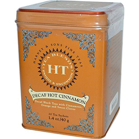HT Decaf Hot Cinnamon Tea - 20 sachet tin