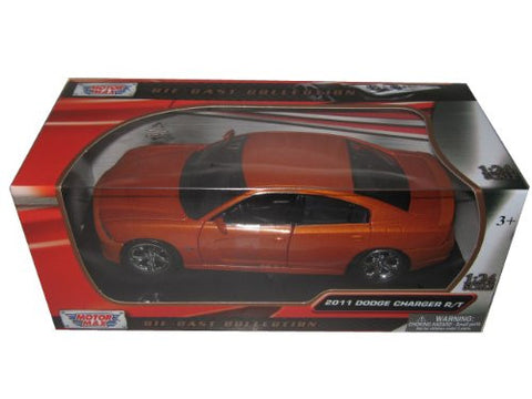 Motormax - Dodge Charger Hard Top (2011, 1/24 scale diecast model car, Copper Orange)