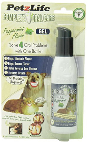 PetzLife Oral Care Gel Original, 4 oz Blister Pack