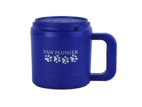Pet Product Innovations Paw Plunger - Blue, Medium (15 - 70 lbs)