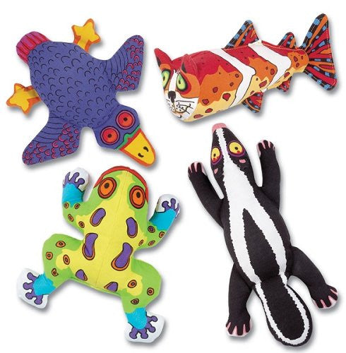 Fat Cat Crackler Dog Toy (styles vary)