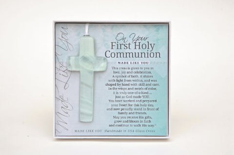Made Like You- First Holy, 4" Clear with Light Blue/Green