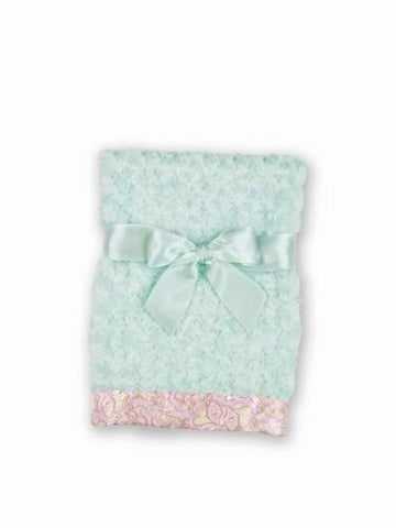 Swirly Blankie Paisley 16" W x 16" L