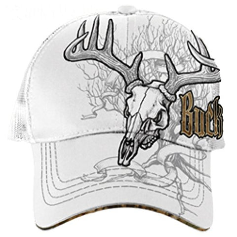 Buck Wear, HAT, Deer Tree Skull