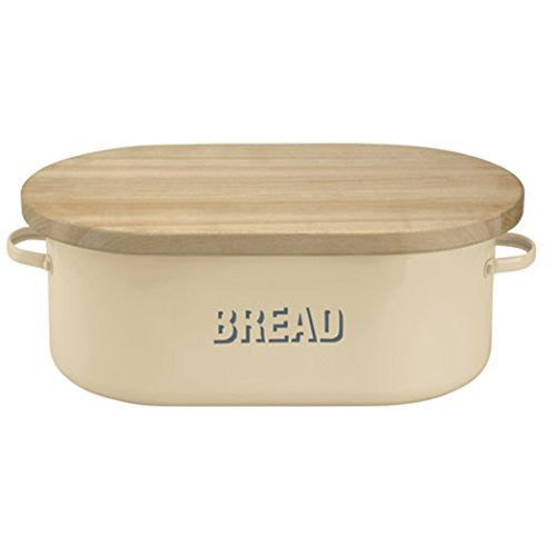 VINTAGE KIT CREAM BREAD BOX