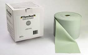 THERA-BAND® Professional Resistance Bands - 50-Yard Dispenser Box - Silver / SUPER HEAVY