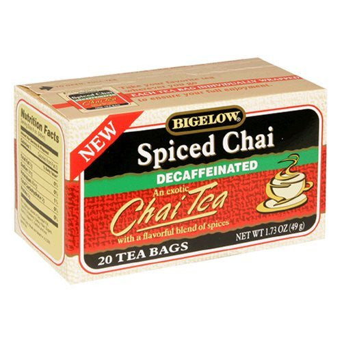 Bigelow Tea Spiced Chai Decaf Tea (20 ct)