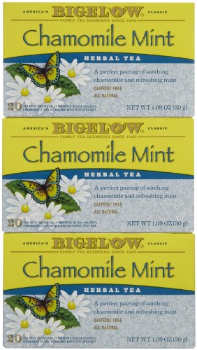 Bigelow Tea Chamomile Mint Herbal Tea (20 ct)