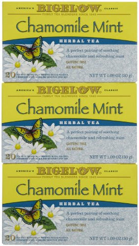 Bigelow Tea Chamomile Mint Herbal Tea (20 ct)