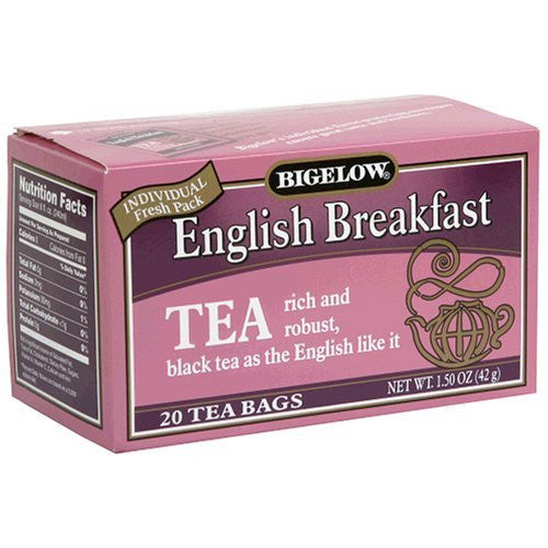 Bigelow Tea, 20 Bags - English Breakfast (3 Pack)