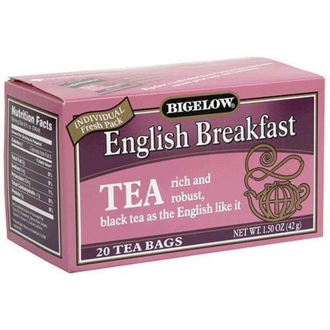 Bigelow Tea, 20 Bags - English Breakfast (3 Pack)