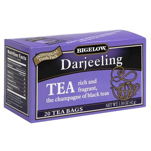 Bigelow Tea, 20 Bags - Darjeeling (3 Pack)