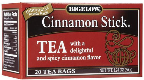 Bigelow Tea, 20 Bags - Cinnamon Stick (3 Pack)