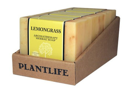 Soap - Lemongrass, 4 oz (Pack of 6)