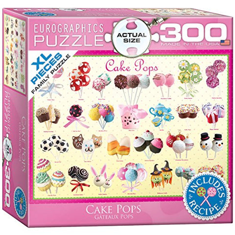 Cake Pops 300 pc 8x8 inches Box, Puzzle