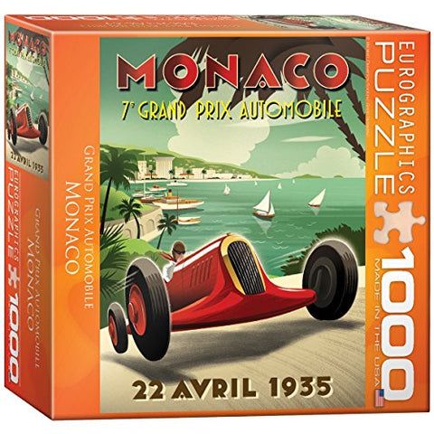 Monaco 1000 pc 8x8 inches Box, Puzzle