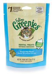 FELINE GREENIES O'FISH 2.5 OZ PCH