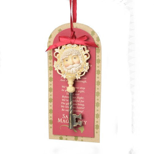 The Heart of Christmas Magic Key Ornament