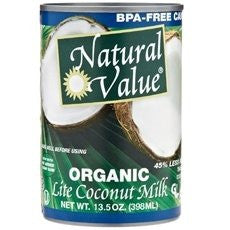 Natural Value Canned Goods Coconut Milk, Lite (13.5 oz.)