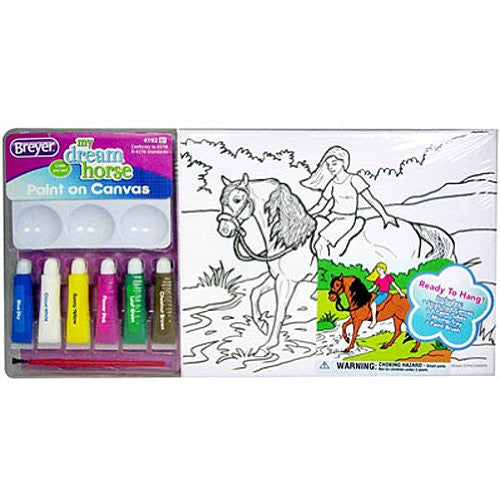 Breyer Paint on Canvas Morgan Horse