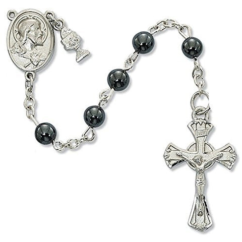 RF 6mm Hematite Rosary