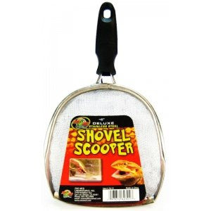 ZOO MED LABORATORIES INC DELUXE STAINLESS STEEL SCOOPER