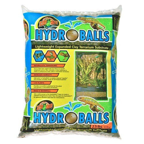 ZOO MED LABORATORIES INC HYDROBALLS 2.5 POUND