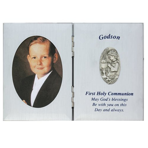 Silver Godson Plaque