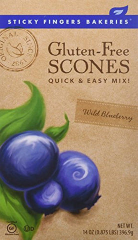 Sticky Fingers Bakeries Wild Blueberry Scones Mix - 14 oz