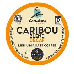 Caribou Coffee® Caribou Blend Decaf Coffee K-Cup® Packs, 24/Bx