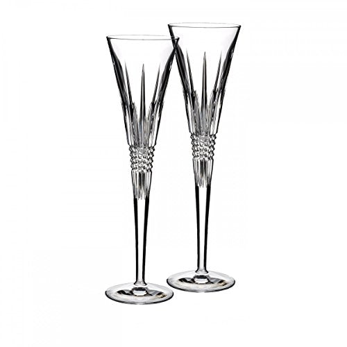 Lismore Diamond Toasting Flute Pair (not in pricelist)