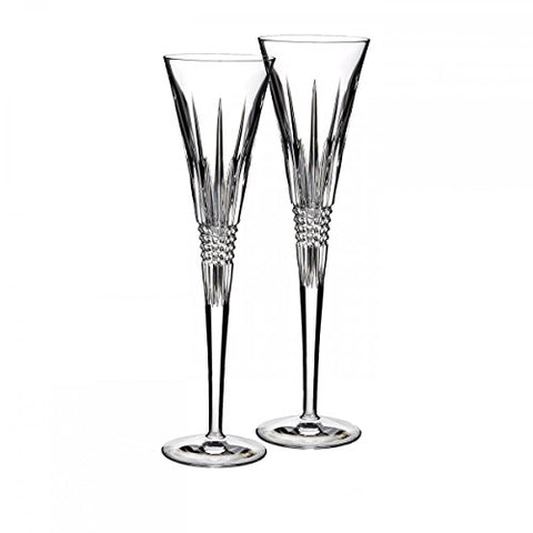 Lismore Diamond Toasting Flute Pair (not in pricelist)
