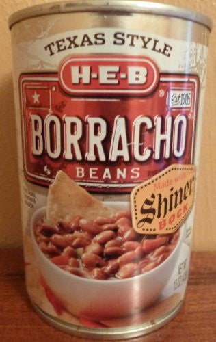 H-E-B Borracho Beans with Shiner Bock 15oz.